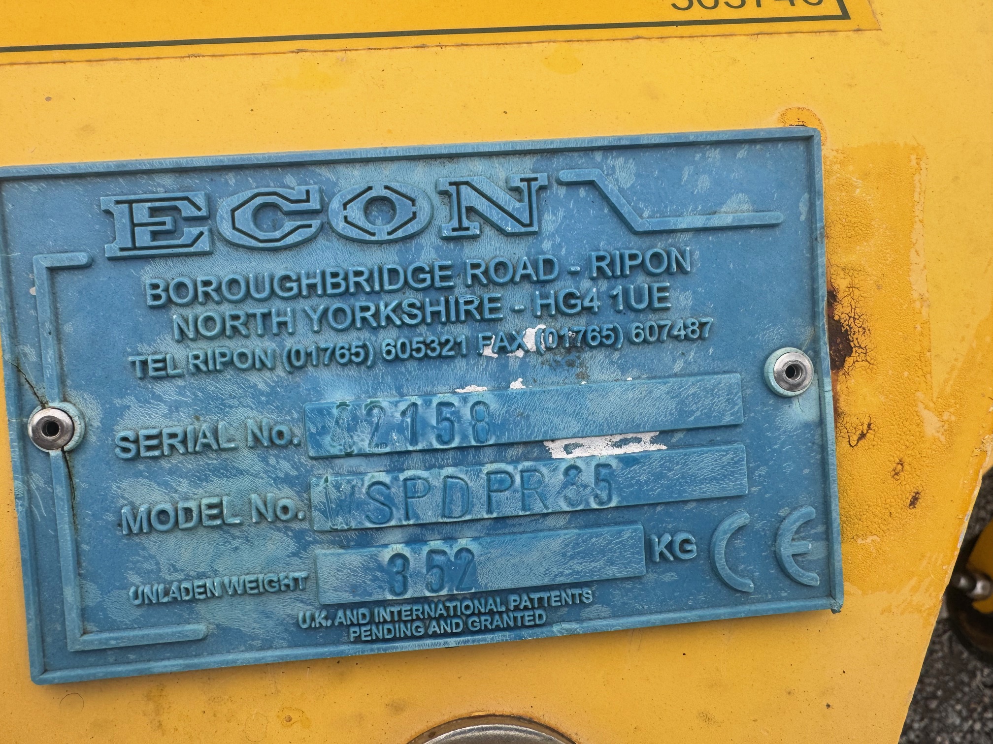 Econ Snow Plough - 10 Foot