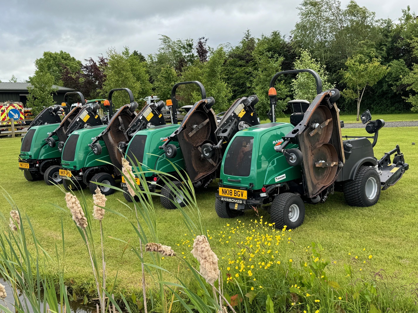 Ransomes MP493 Batwing mower / Choice of 4