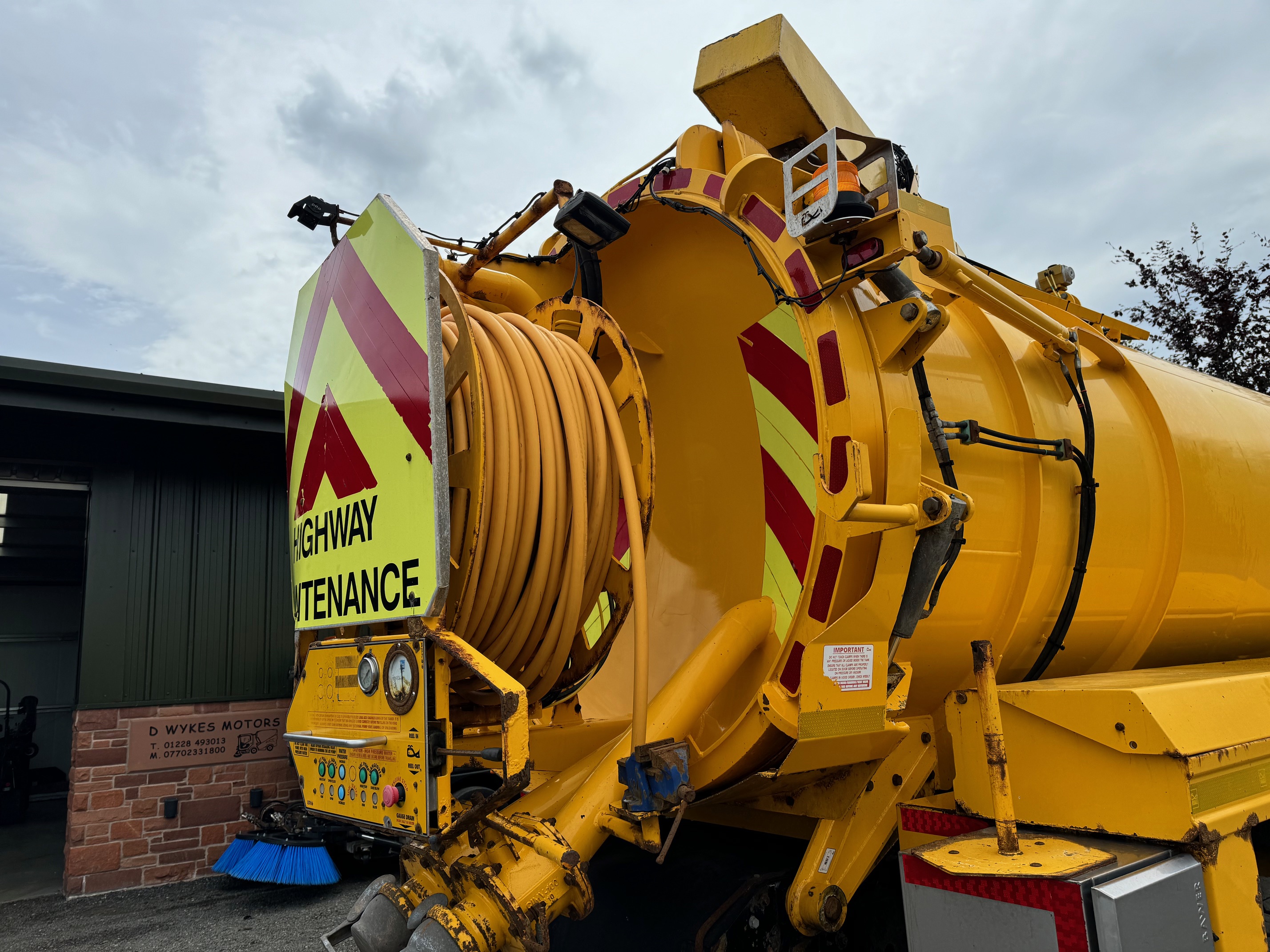 Daf whale tanker gully sucker / Vacuum tanker