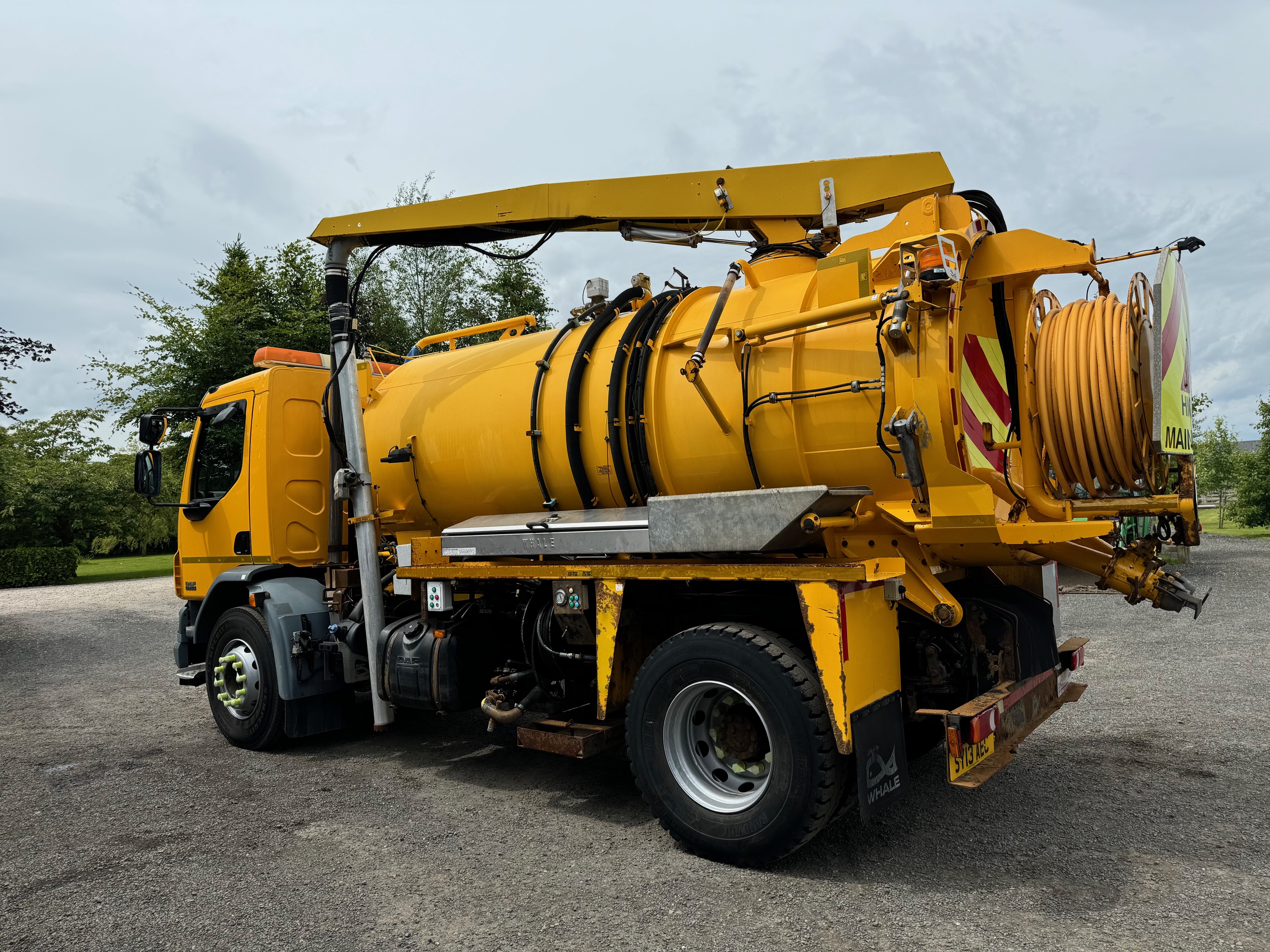 Daf whale tanker gully sucker / Vacuum tanker