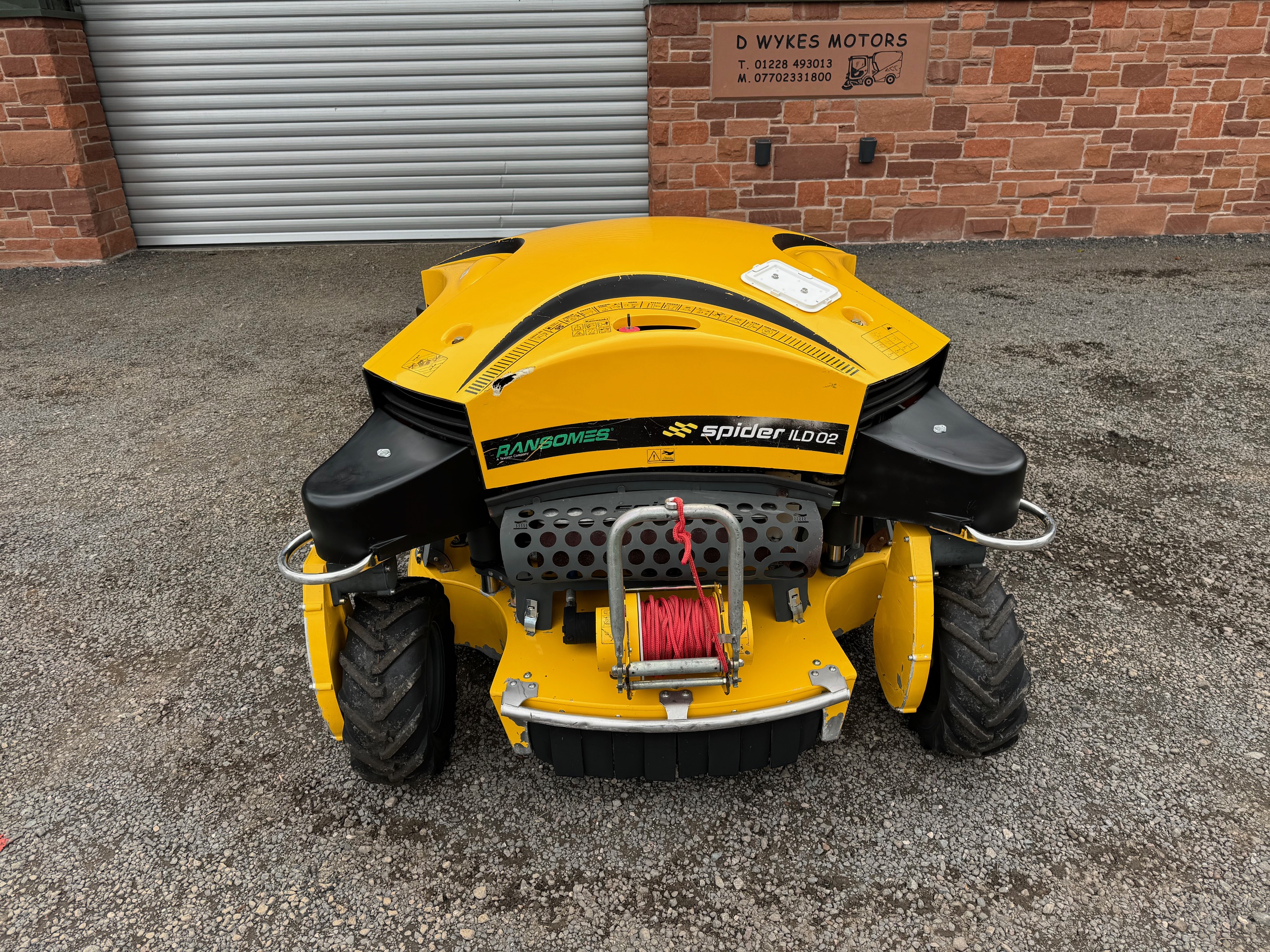 Ransomes spider ild02 remote control bank mower 