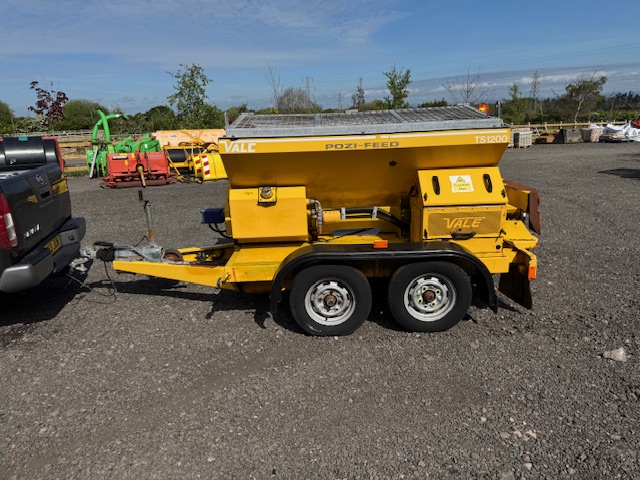 Vale TS 1200 Pozi Feed Gritter Trailer - Salt Spreader