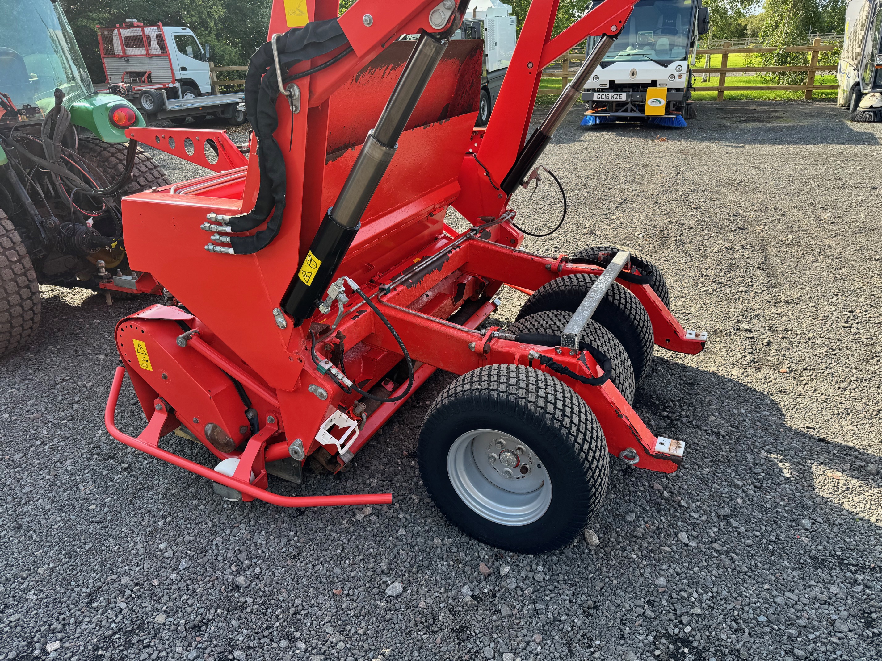 Wiedenmann Super 600 Flail Mower Grass Collector / Scarifier