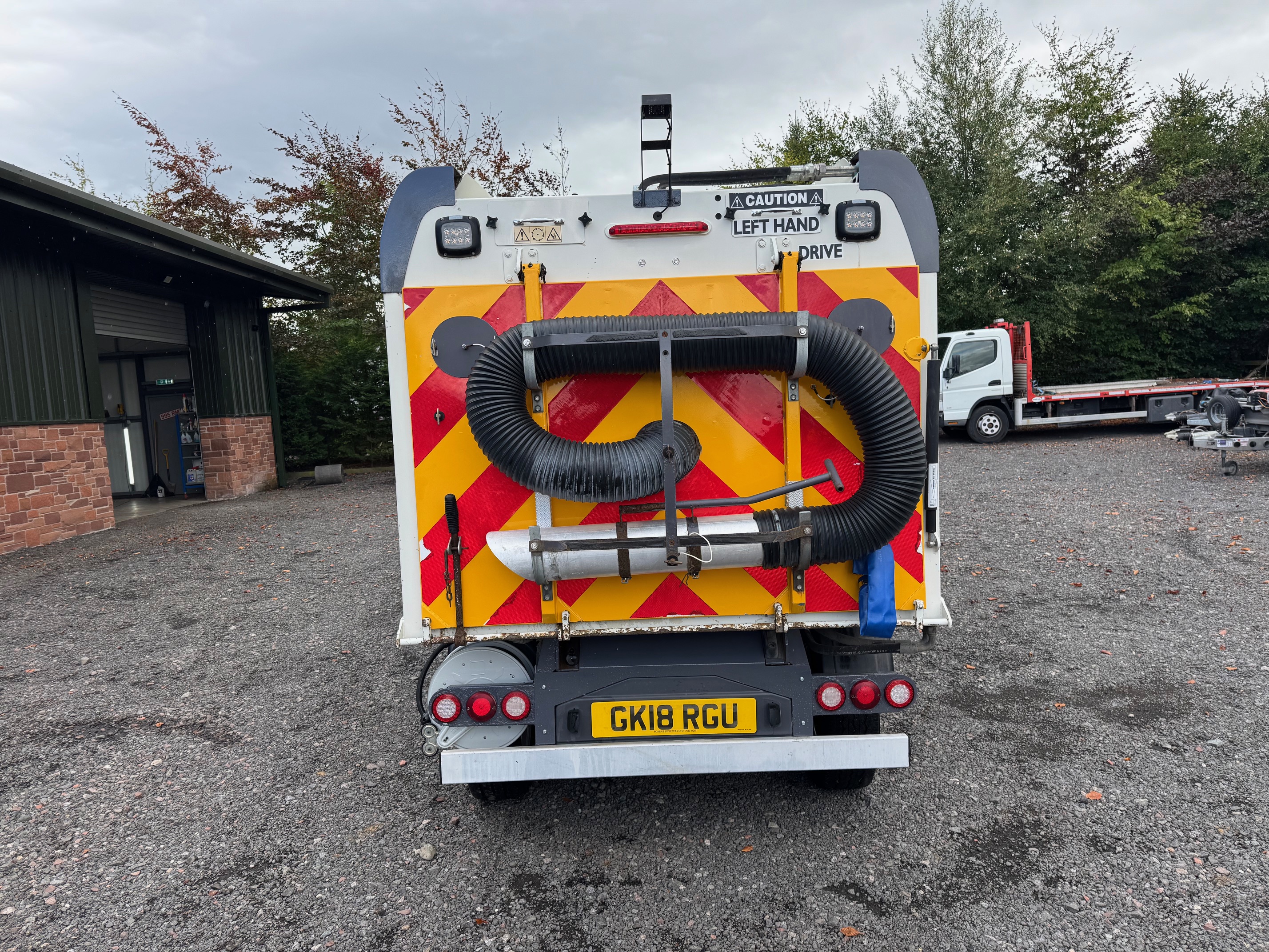 Scarab M25H road sweeper / Pressure Washer - Wonder Hose